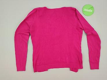 sweter fuksja: Kardigan damski, rozmiar M — 3