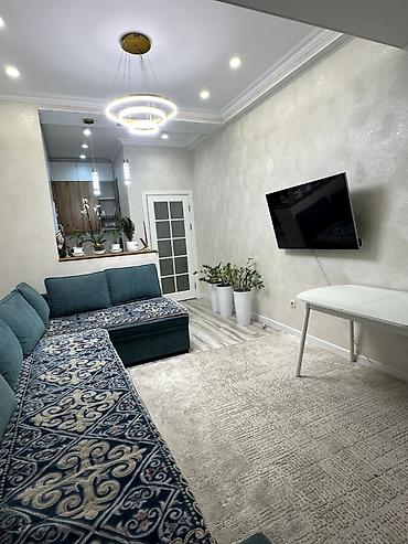 building: 2 комнаты, 47 м², Асанбай мкр Элитка, 3 этаж, Евроремонт — 2