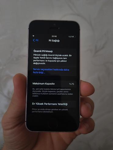 i̇phone 5s: IPhone SE, < 16 GB, Space Gray, Barmaq izi — 3