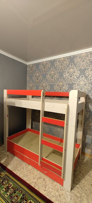 двухъярусные кровати со шкафом: Двухъярусная Кровать, Б/у