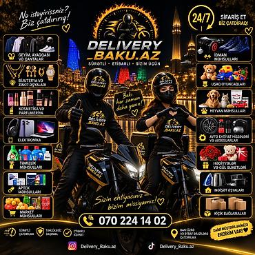 Delivery_Baku.az – sürətli və etibarlı kuryer xidməti - 24/7 sifariş