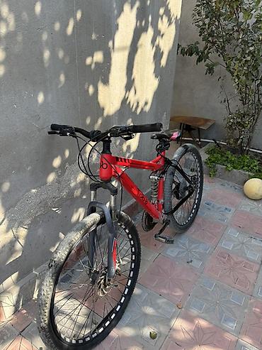 Dağ velosipedləri: Dağ velosipedi – Toba Bike (alüminium çərçivə) - Rəng: qırmızı-qara - — 1