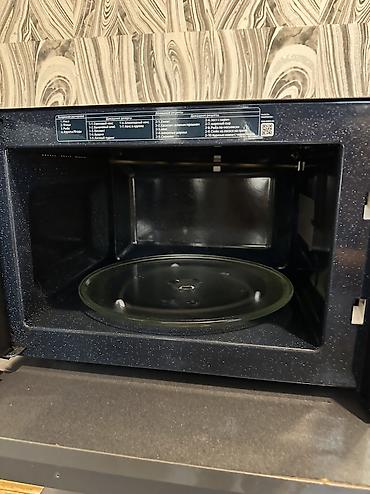 Mikrodalğalı sobalar: Mikrodalğalı soba Samsung, Ayrıca dayanan, Qril ilə, rəng - Mavi, Yeni — 5