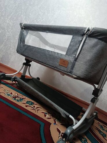 раковина с тумбой бишкек: Детская приставная кроватка, С колесиками, цвет - Серый