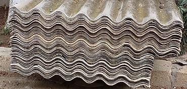 tikinti materialları kreditle: Üstən çıxma mal material dam örtüyü azbes şifer və döşəmə taxtalar — 1