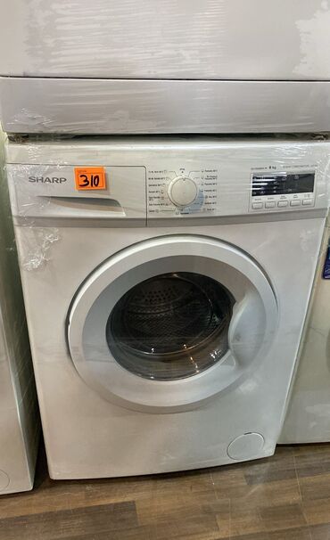 Akkumulyatorlar: Paltaryuyan maşın Sharp, 6 kq, İşlənmiş, Avtomat
