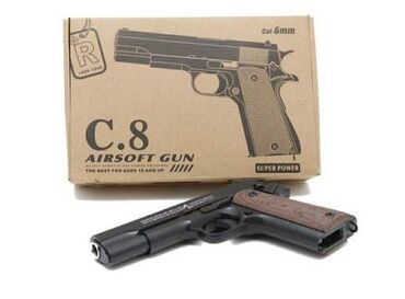 детские железные пистолеты: Бесплатная доставка Доставка по городу Бесплатная 500шт пуль в