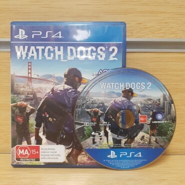 notebook adapter qiymetleri: PS4 oyunu: Watch Dogs 2 (Ubisoft) - Platform: PlayStation 4 - Disk və
