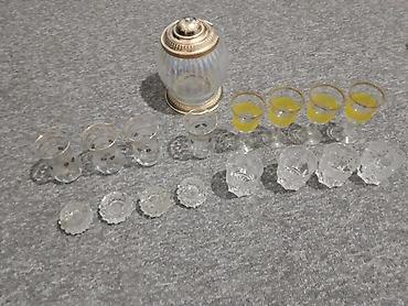 Qədəhlər: Qədəhlər, Xrustal, 200 ml, SSRİ — 11