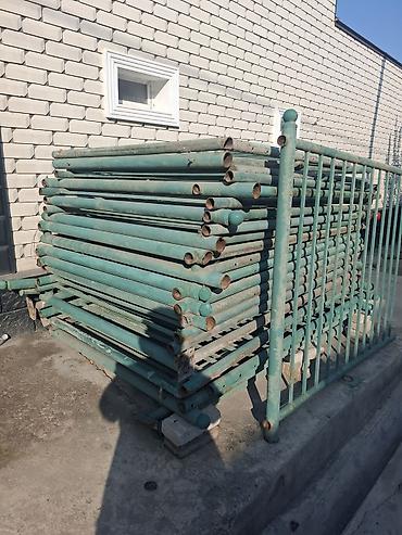 z pipe: Секция ограждения/забора из металла, разборная. Описание: - Материал — 2