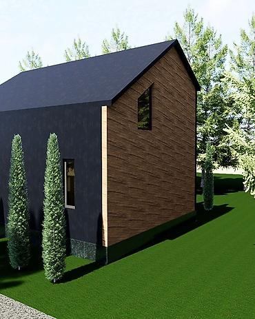 Продажа коттеджей и домов: Современный двухэтажный дом-шале с панорамным остеклением и террасами — 8