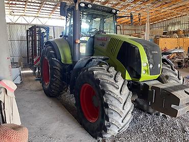 измельчители: CLAAS AXION 850 — колесный трактор высокого класса тяги Основные — 1