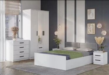 Yataq otağı dəstləri: 2 təknəfərlik çarpayı, Dolab, Komod, Termo, Rusiya, Yeni — 10