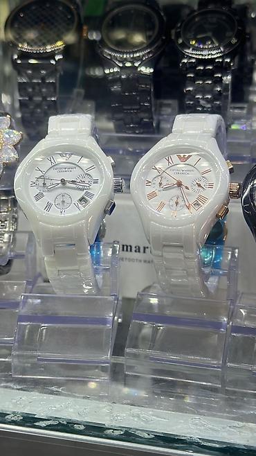 emperio armani: Yeni, Qol saatı, Emporio Armani, rəng - Ağ — 3