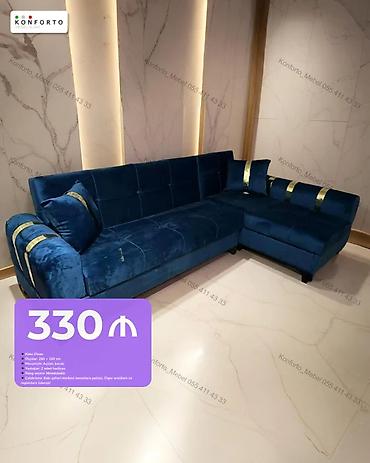 Məhsul: Künc divan - Ölçülər: 260 × 160 sm (şəkildə göstərilən) - lalafo.az -da Məhsul: Künc divan - Ölçülər: 260 × 160 sm (şəkildə göstərilən) -
