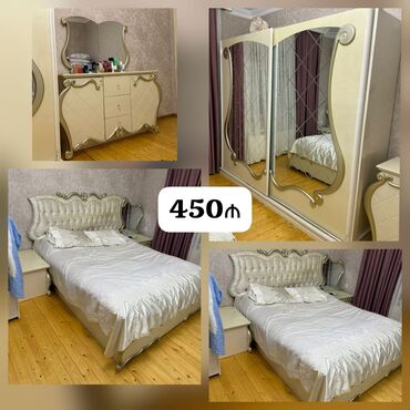Mətbəx mebeli: İkinəfərlik çarpayı, Dolab, Termo, 2 tumba, İşlənmiş