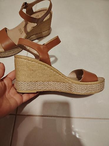 ugg sport vision: Kožne ženske sandale na punu petu – Gaia Verdi - Model: Gaia Verdi - — 5