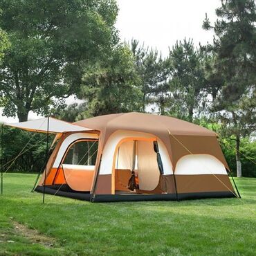 квадрокоптер купить бишкек: Палатка большая двухкомнатная с тентом для кемпинга и туризма BiCamp