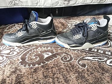 jordan 4: Мужские кроссовки, 40, Air Jordan, Б/у, цвет - Черный — 2