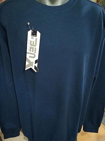jagger pantalone: Kvalitetan muski pamucni duks Benx u velikom broju Plavi 5XL — 2