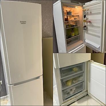 whirlpool soyuducu: İşlənmiş 2 qapılı Hotpoint Ariston Soyuducu Satılır, rəng - Boz — 1