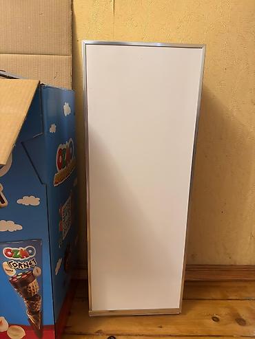 Оборудование для магазинов: Alüminium çərçivəli dar vitrin/panel - Material: ağ rəngli panel — 6
