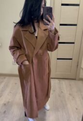 женские пиджаки жакеты: Пальтолор, Халат, Күз-жаз, Узун модель, Кош борттуу модель