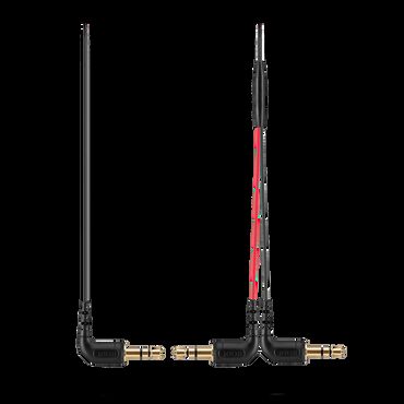 Mikrofonlar: Rode SC 11 2x TRS monodan 1x TRS stereoya İki simsiz GO