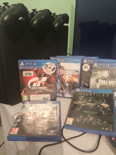 корпус пк бишкек: 🕹️ Заголовок: PS4 Pro 1TB + 3 джойстика + 8 игр (в отличном состоянии)