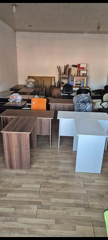 ofis masa: Ofis mebeli – masa və stullar - Müxtəlif ölçü və formalarda iş — 1