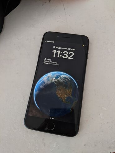 iphone 4 цена в бишкеке: IPhone 8 Plus, Б/у, 64 ГБ, Jet Black, 100 %