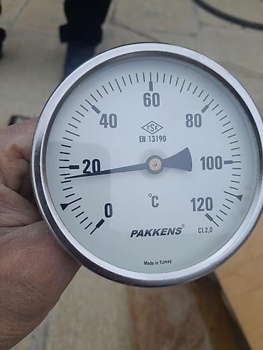 Sənaye temperatur ölçən cihaz və əlavə hissələr 1) Pakkens bimetal