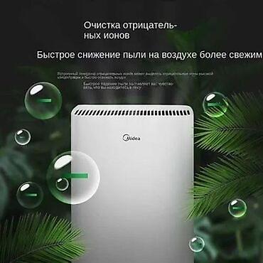 смог: Воздухоочиститель Настольный, 30-35 м², Антиаллергенный, Антибактериальный — 2