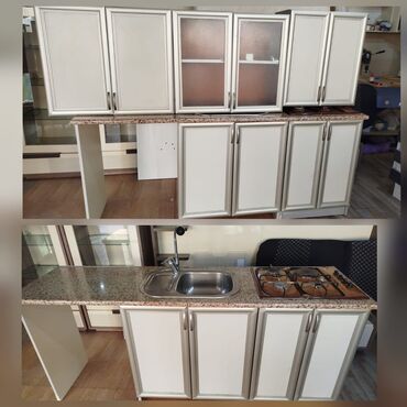 тап.аз посуда: Metbex mebeli satilir olcu 2.20 sm qiymet 280 azn uzerinde qaz moyka