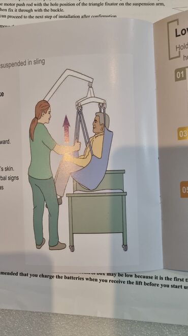 Kuşetkalar: Əlillər üçün Qaldırıcı kran pultla Xəstə kranı Xəstə üçün qaldırıcı — 2