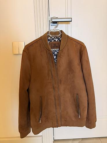 Kurtkalar: Pierre Cardin kişi bomber gödəkçəsi - Rəng: karamelli/qəhvəyi - Üst — 1