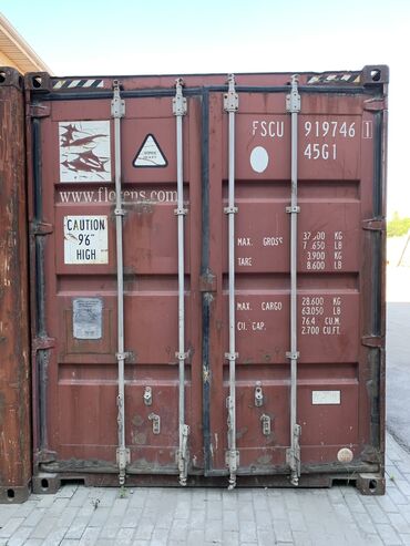 морской контейнеры: Продаю морской контейнер 40 тонн Внешние размеры Длина, мм: 12192