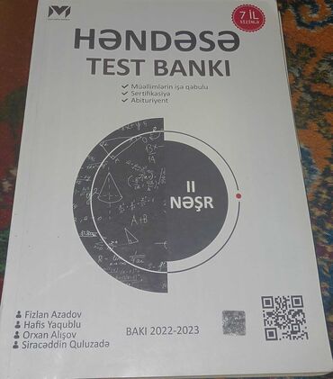 Testlər: Həndəsə Testlər 10-cu sinif, 2-ci hissə, 2022 il