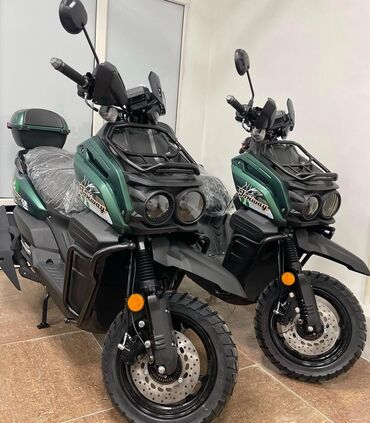 электрический трехколесный мотоцикл: Скутер Yamaha, 175 куб. см, Бензин, Жаңы, Бөлүп төлөө менен