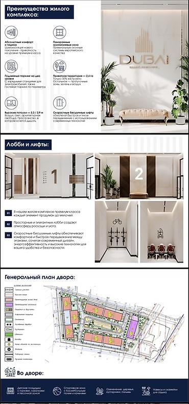 жк дубай: Строится, Элитка, 3 комнаты, 98 м² — 6