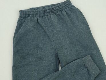 czarne spodnie mom fit: Spodnie dresowe, 10 lat, 140, stan - Dobry