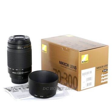 Nikon fotoaparatı üçün AF Zoom - Nikkor 70-300mm f/4-5.6G obyektiv