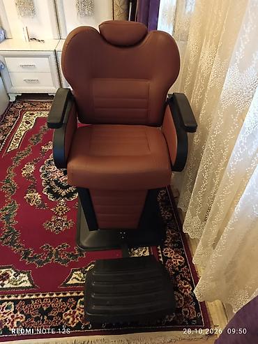 gence mebel: Peşəkar bərbər kreslosu - Ergonomik dizayn: Geniş oturacaq, bel və — 2