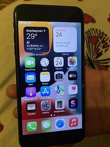 iphone 4 pro max: IPhone 7 Plus, 64 GB, Qara, Barmaq izi — 1