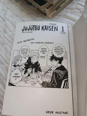 jujutsu kaisen: Məhsul: Jujutsu Kaisen – Cild 1 Müəllif: Gege Akutami Dil: Türkçə — 2