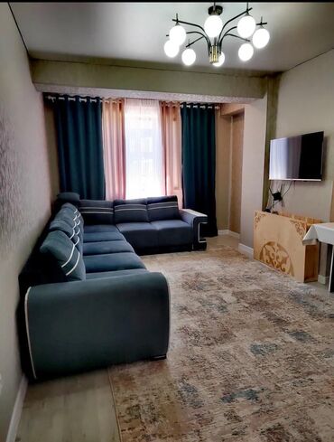 продажа квартир в жалалабаде: 2 комнаты, 60 м², Элитка, 4 этаж, Дизайнерский ремонт