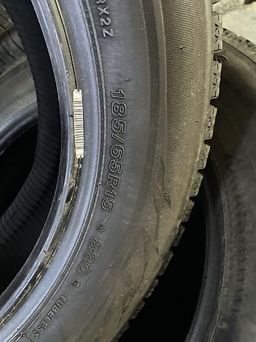 15: Шины 185 / 65 / R 15, Зима, Б/у, Комплект, Легковые, Япония, Bridgestone — 4