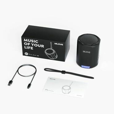 бантик на авто: Портативный и стильный Bluetooth-динамик MLOVE P1. Мощная мощность и