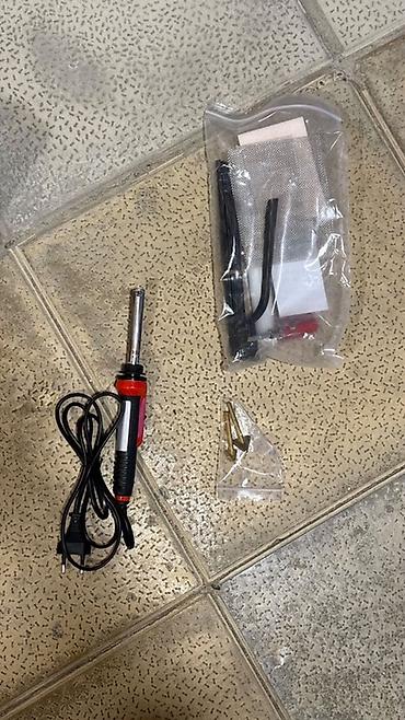 tarsovka aparatı: Elektrik lehimləmə dəsti Məhsul tərkibi: - Şəbəkəyə qoşulan elektrik — 1
