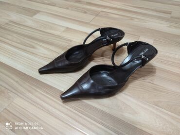 женские вечерние туфли: Туфли 37, цвет - Коричневый